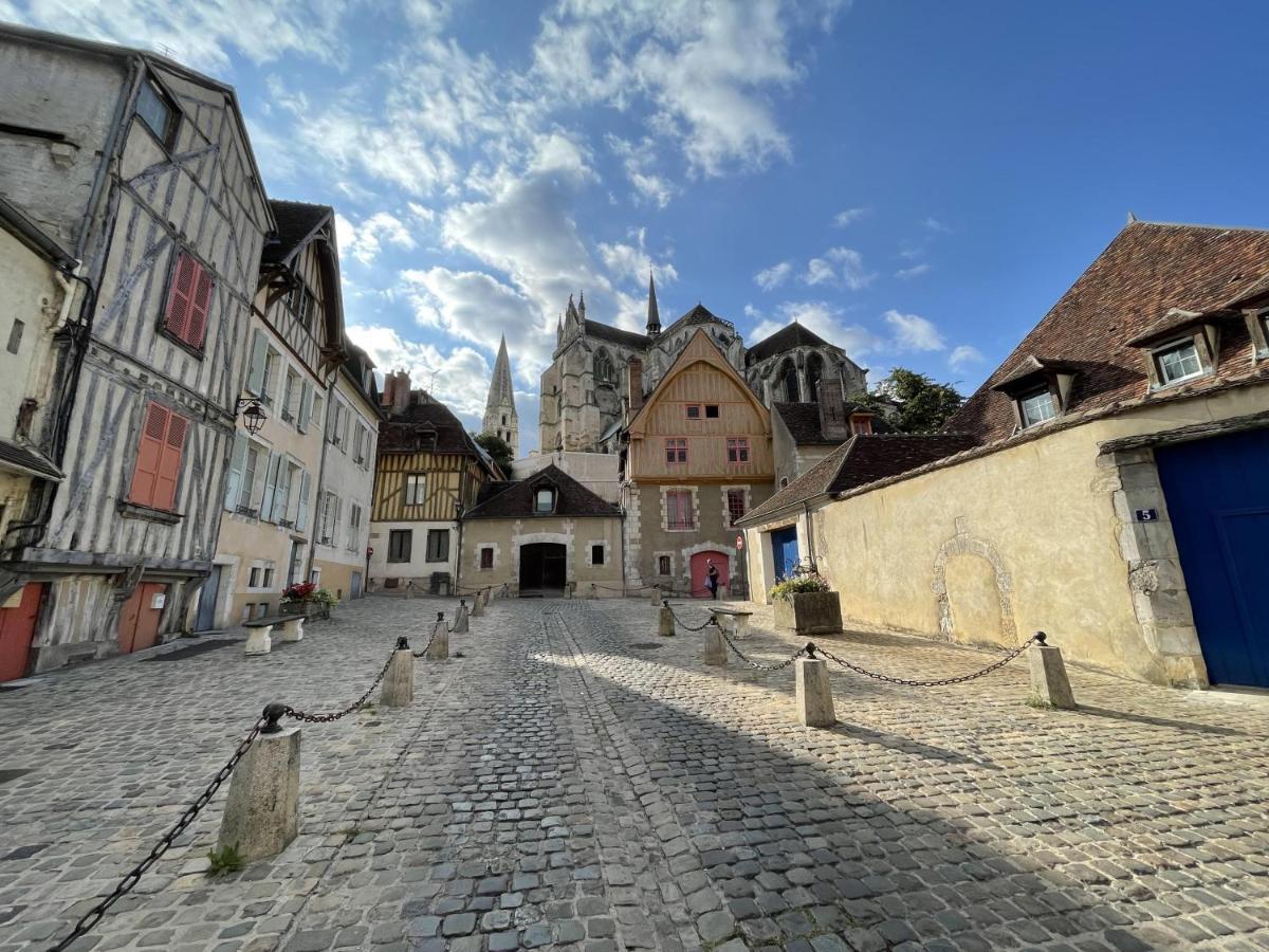 Appartement Le Saint-Nicolas Auxerre Les Quais Exterior foto