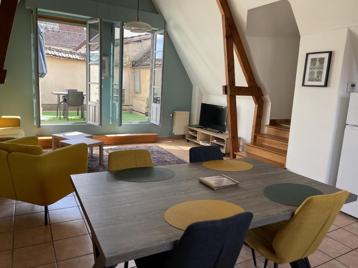 Appartement Le Saint-Nicolas Auxerre Les Quais Exterior foto