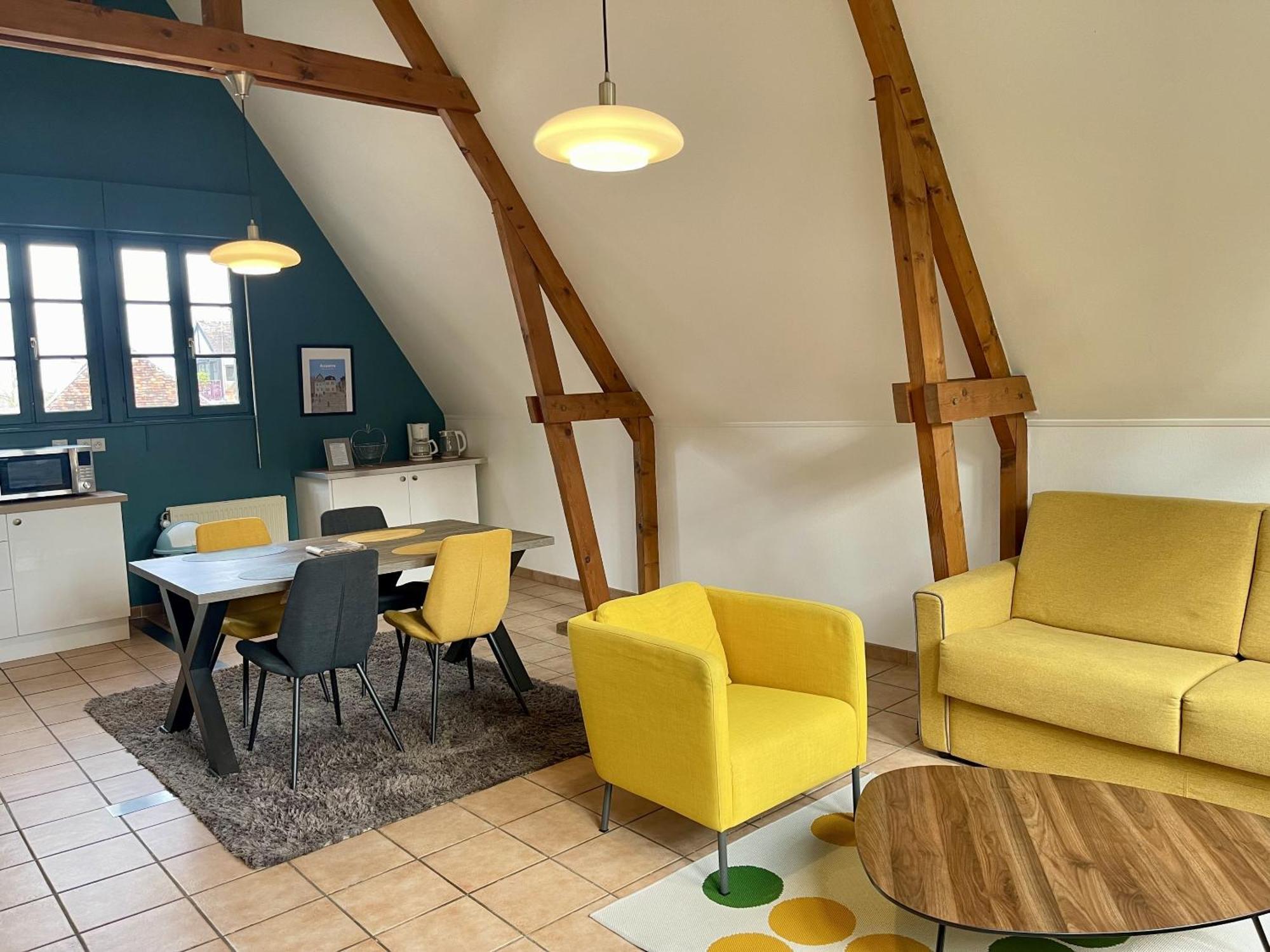 Appartement Le Saint-Nicolas Auxerre Les Quais Exterior foto